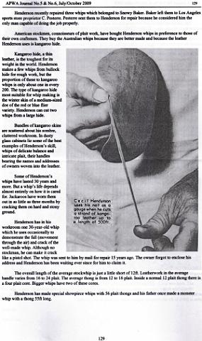 APWA Journal No5 & No6 July-October2009 pg 129.JPG - LEAD Technologies Inc. V1.01